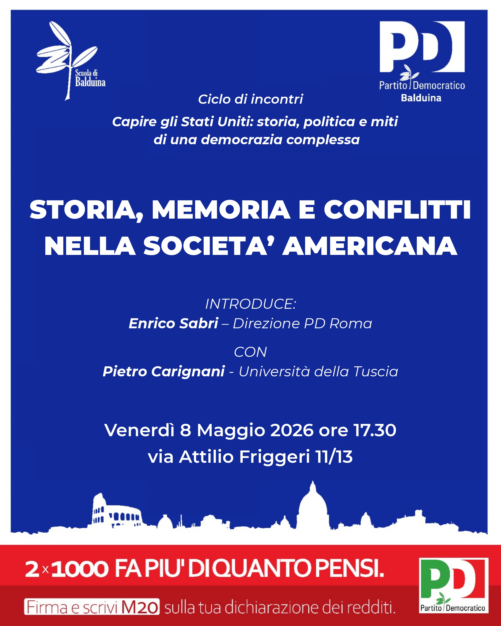 STORIA, MEMORIA E CONFLITTI NELLA SOCIETA’ AMERICANA